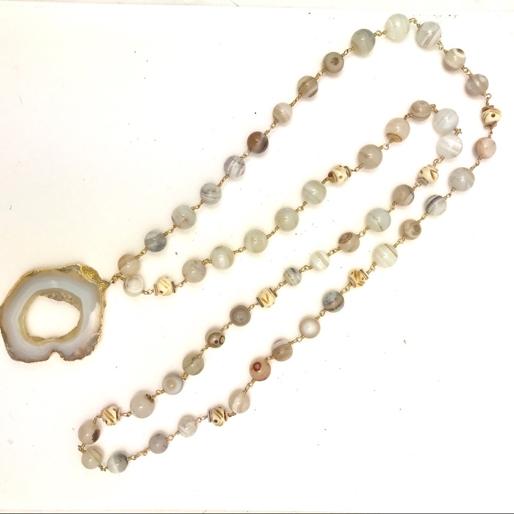 Gemstone Pendant Necklace